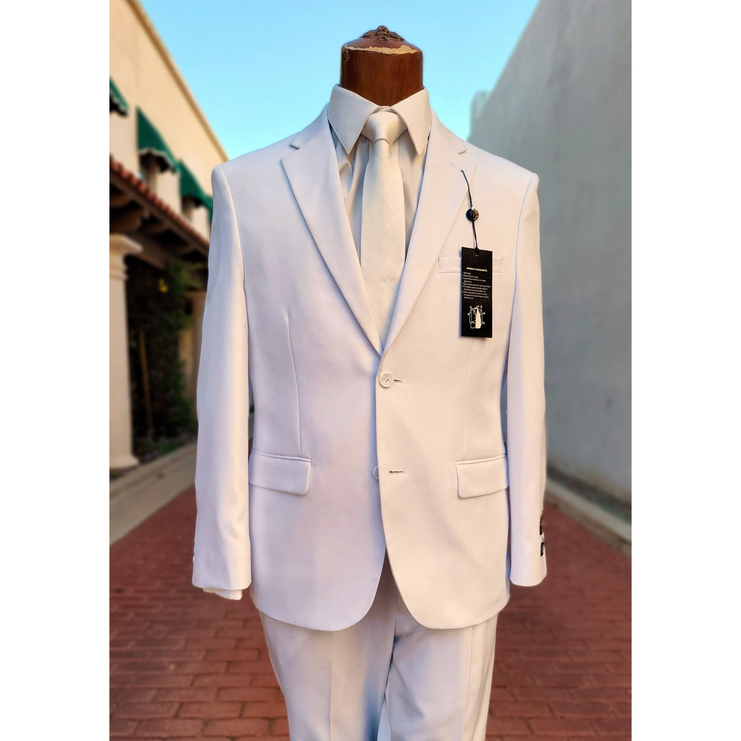 White Suit (1-pant)